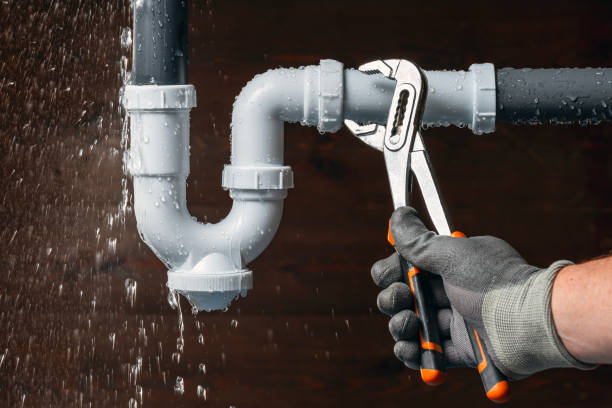 Professional Plumbing technician working in Newton, MA